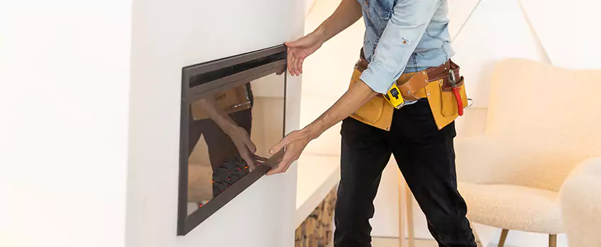 Metal Fireplace Installation in East Haven, Connecticut