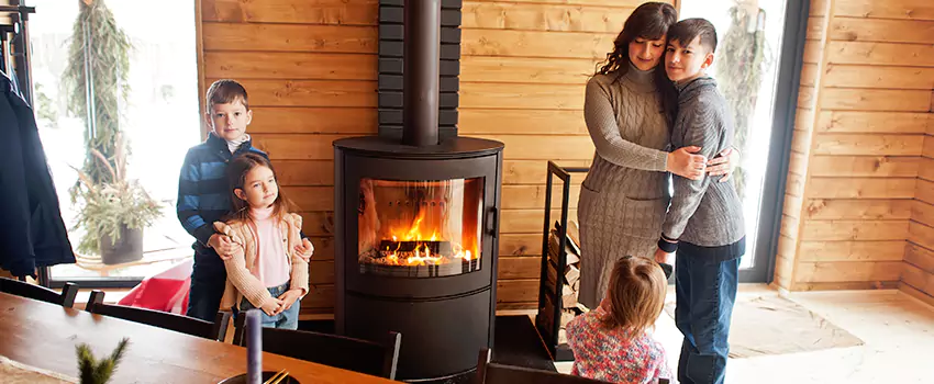 Morso Cast Iron Fireplace Insert Installation in East Haven, Connecticut