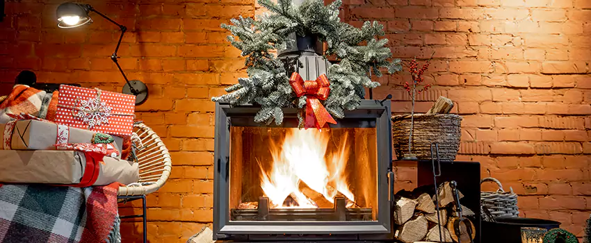 Travis Industries Linear Gas Fireplace Installation in East Haven, Connecticut