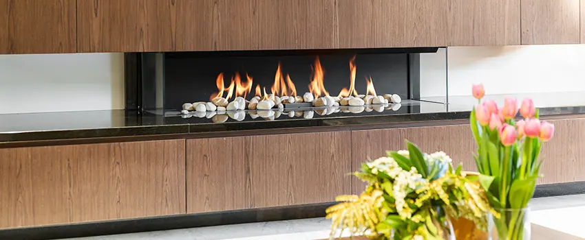 Double-height Fireplace Design Refurbishment in East Haven, Connecticut